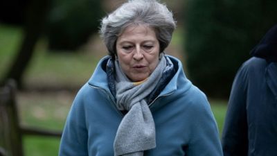 Brexit: May met en garde contre "une rupture" de la confiance démocratique Brexit: May met en garde contre "une rupture" de la confiance démocratique