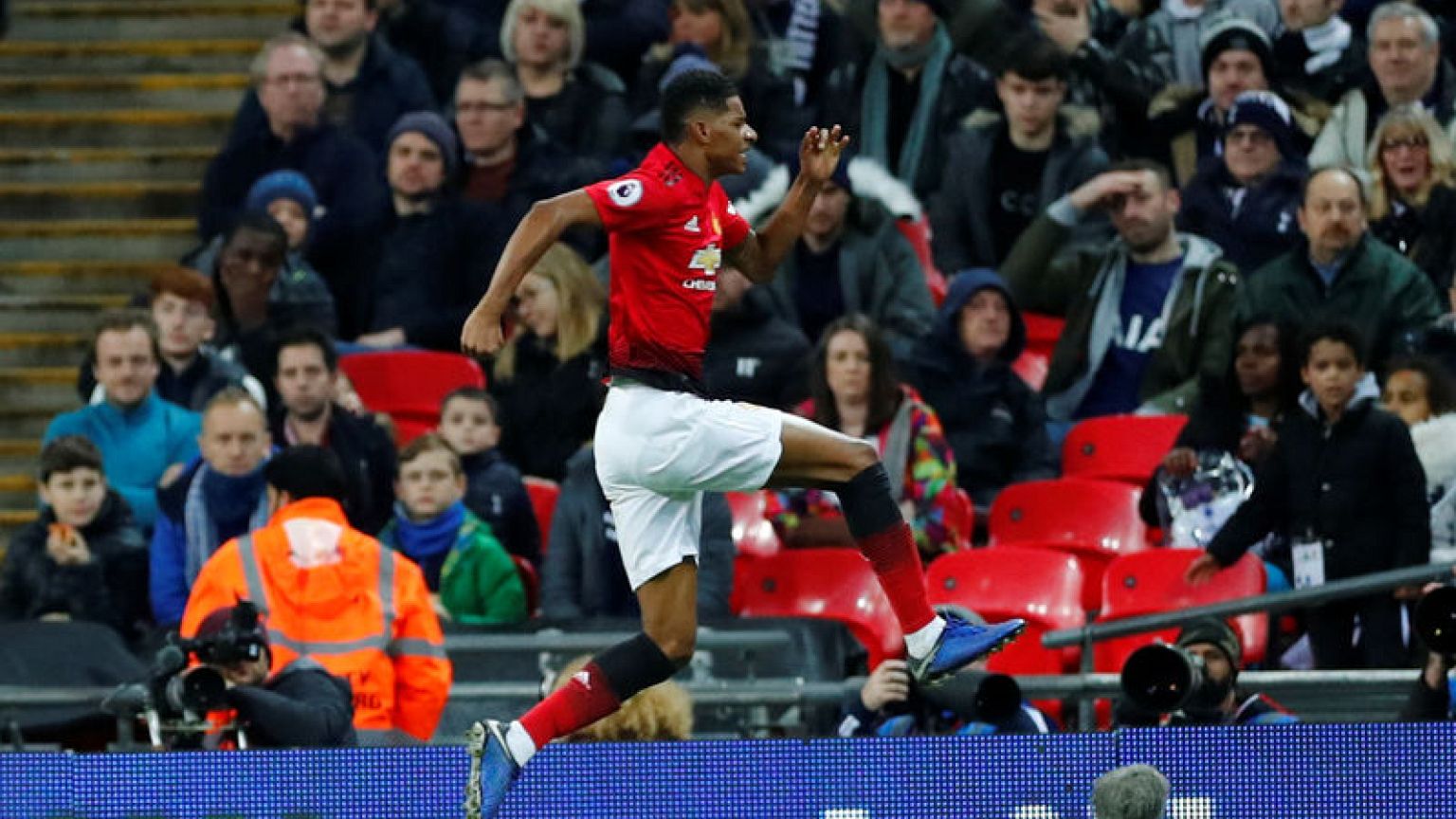 راشفورد ودي خيا يمنحنان مانشستر يونايتد الفوز على توتنهام