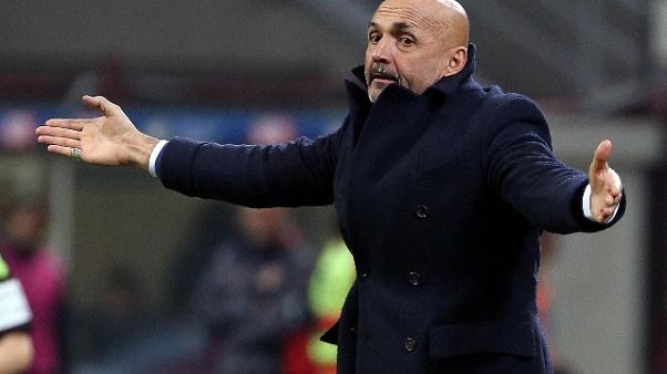 Spalletti, giocare a porte chiuse non va Spalletti, giocare a porte chiuse non va