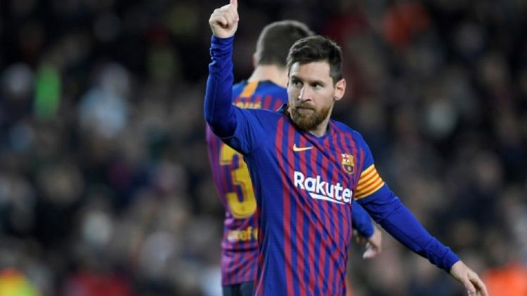 Espagne: les 400 coups de Messi, le Real à bout de souffle