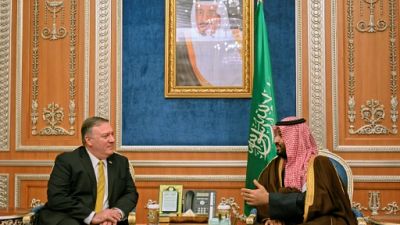 Khashoggi: en équilibriste à Ryad, Pompeo dit avoir obtenu des assurances saoudiennes Khashoggi: en équilibriste à Ryad, Pompeo dit avoir obtenu des assurances saoudiennes