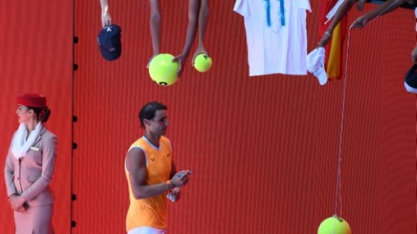Open d'Australie: après quatre mois d'absence, Nadal rassure Open d'Australie: après quatre mois d'absence, Nadal rassure