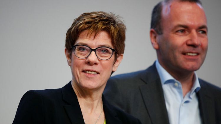 Merkel's CDU successor laments 'crusades' against diesel