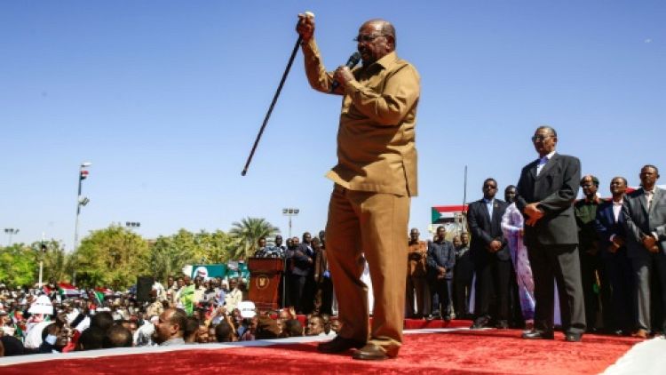 Soudan: la contestation ne "conduira pas à un changement" de pouvoir, selon Béchir