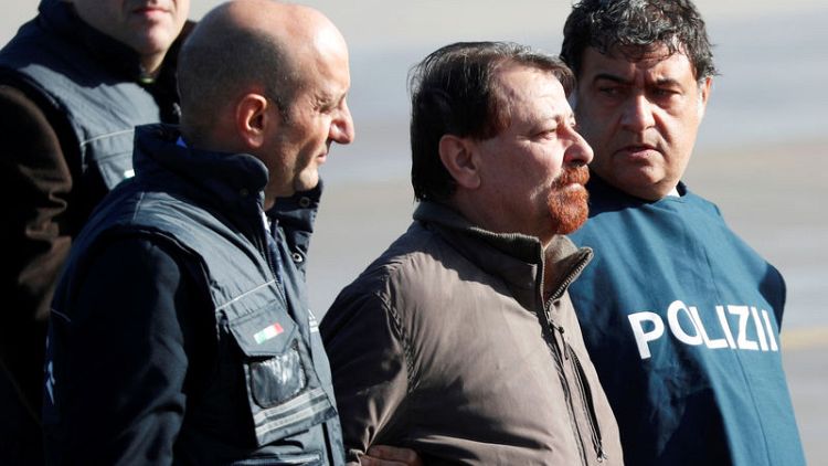 Leftist militant lands in Italy to serve life sentence for murder