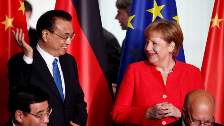 Merkel planning EU-China summit for Germany's 2020 presidency - sources
