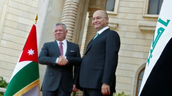 Rare visite du roi jordanien en Irak, théâtre d'un ballet diplomatique Rare visite du roi jordanien en Irak, théâtre d'un ballet diplomatique