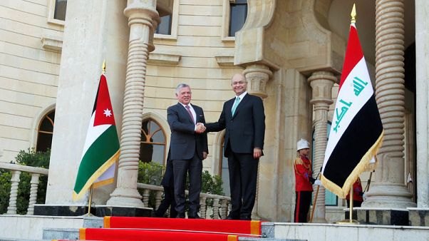 Jordan, France, Iran follow Pompeo to Baghdad, Le Drian announces loan Jordan, France, Iran follow Pompeo to Baghdad, Le Drian announces loan