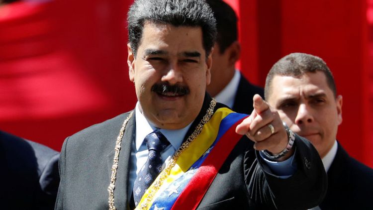 Venezuela's Maduro offers few fresh ideas as economy circles drain