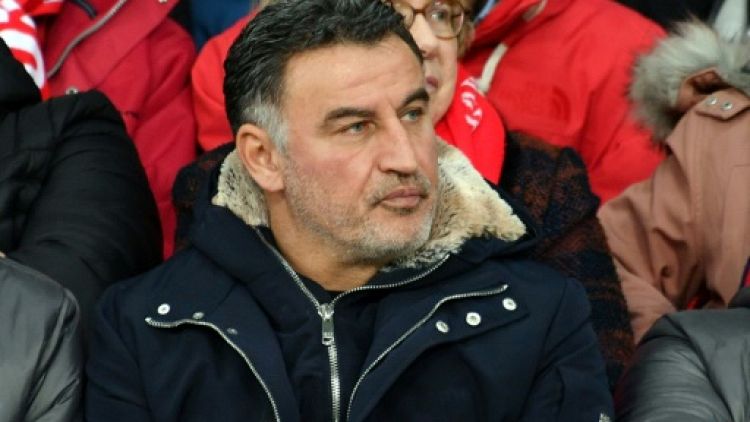 Lille: l'entraîneur Christophe Galtier prolonge jusqu'en 2021 