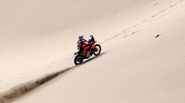 Dakar: moto, Sunderland vince 7/a tappa Dakar: moto, Sunderland vince 7/a tappa