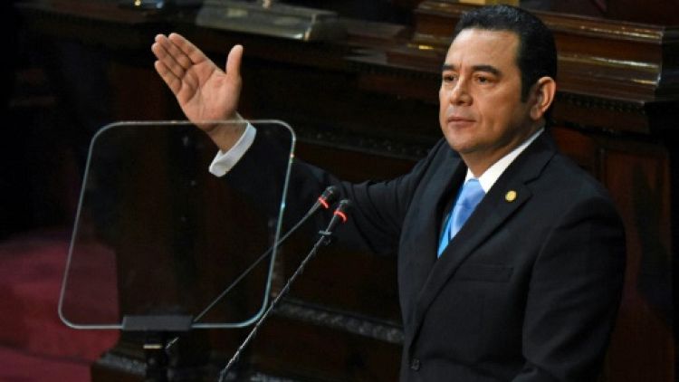 Guatemala: face aux manifestations, le président en appelle à l'unité nationale