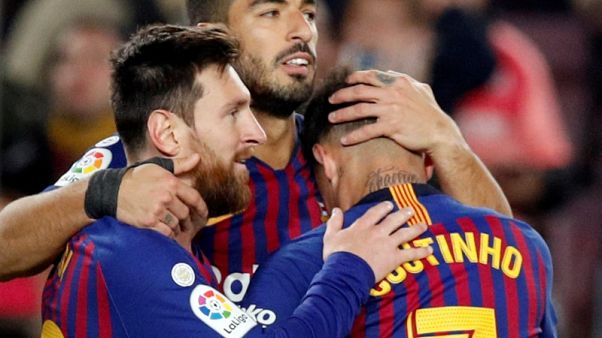 Barcelona first team to spend half-a-billion euros on wages - study Barcelona first team to spend half-a-billion euros on wages - study