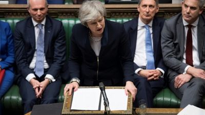 GB: le Parlement inflige une défaite historique à May en rejetant l'accord de Brexit GB: le Parlement inflige une défaite historique à May en rejetant l'accord de Brexit