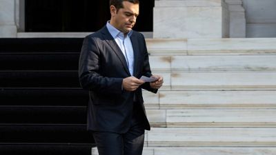 Grèce: Tsipras affaibli demande la confiance du Parlement Grèce: Tsipras affaibli demande la confiance du Parlement