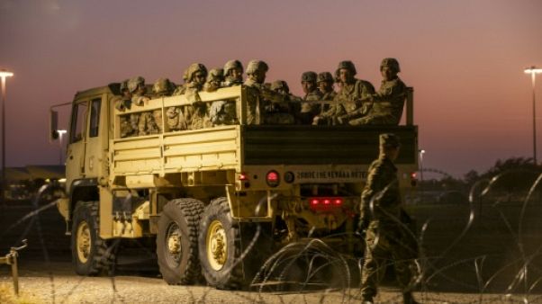 Des soldats américains à la frontière avec le Mexique jusqu'en septembre Des soldats américains à la frontière avec le Mexique jusqu'en septembre