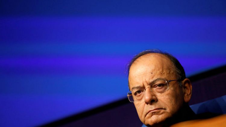 India finance minister goes for "medical check up" in U.S. - sources