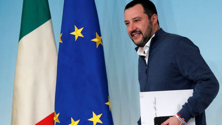 Italy's Salvini accuses ECB of damaging local banks