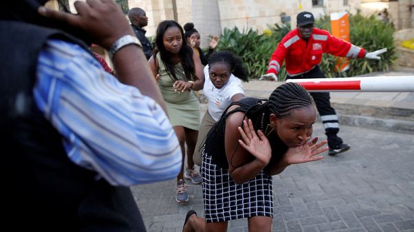 Gunmen storm Kenyan hotel compound, Somali Islamists claim lethal attack Gunmen storm Kenyan hotel compound, Somali Islamists claim lethal attack