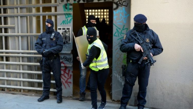 Opération antiterroriste à Barcelone contre une cellule soupçonnée de vouloir commettre un attentat 