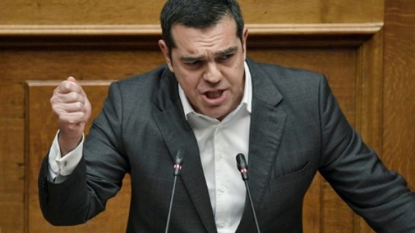 Grèce: débat acharné au Parlement sur le vote de confiance à Tsipras Grèce: débat acharné au Parlement sur le vote de confiance à Tsipras