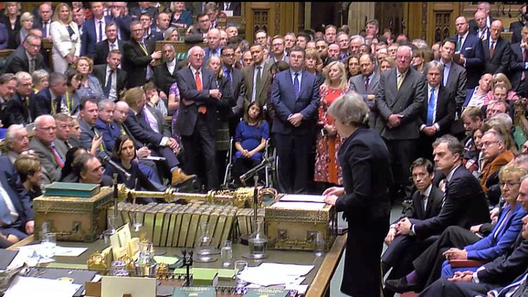 البرلمان البريطاني يرفض بأغلبية ساحقة اتفاق ماي للخروج من الاتحاد الأوروبي