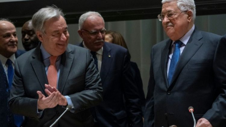 ONU: les Palestiniens, en quête d'un statut d'Etat membre, prennent la tête du G77