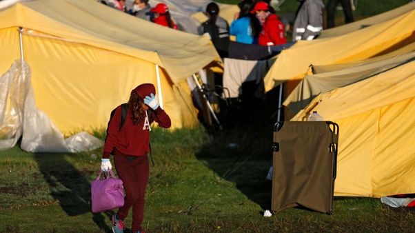 Colombia clears migrant camp as Venezuela exodus continues Colombia clears migrant camp as Venezuela exodus continues
