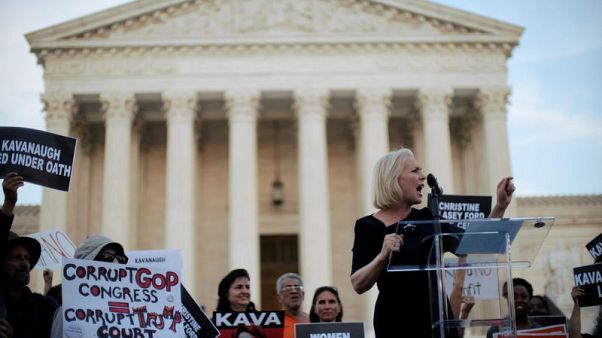 U.S. Sen. Gillibrand announces White House bid - 'The Late Show With Stephen Colbert' U.S. Sen. Gillibrand announces White House bid - 'The Late Show With Stephen Colbert'