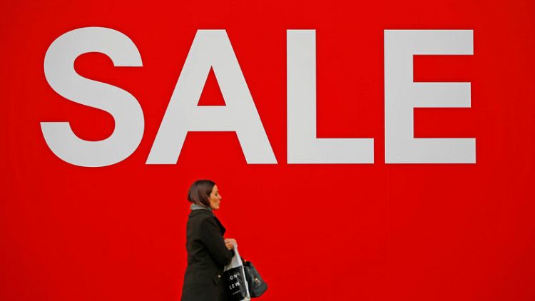 UK consumer spending falls by most in eight months in December - Visa