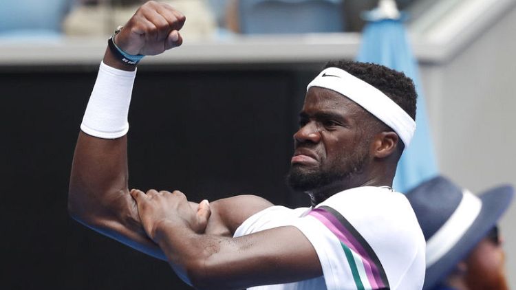 Tennis - Tiafoe announces himself with Anderson upset