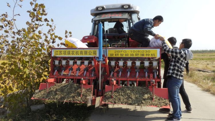On the autofarm: China turns to driverless tractors, combines to overhaul agriculture