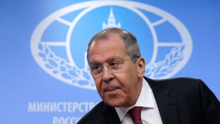 Russia ready to work with U.S. to save INF arms treaty - Lavrov