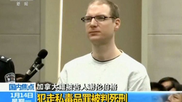 China brushes off outrage over death sentence, Canada fires back