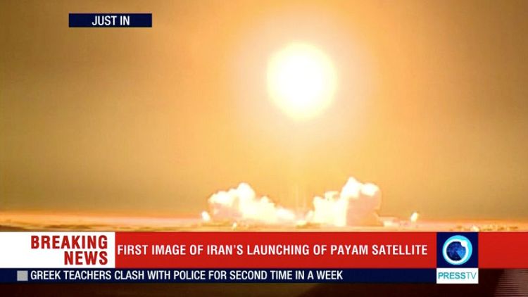 فرنسا تدين محاولة إيرانية لإطلاق قمر صناعي