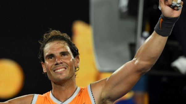 Open d'Australie: Nadal poursuit tranquillement son retour Open d'Australie: Nadal poursuit tranquillement son retour