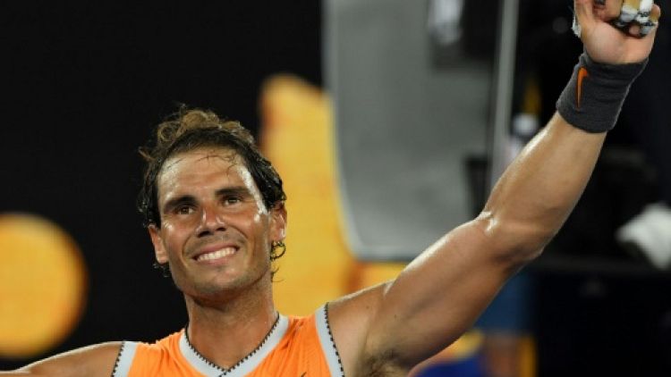 Open d'Australie: Nadal poursuit tranquillement son retour