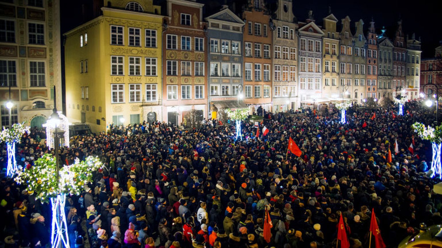 Polish police detain suspects for hate speech after Gdansk mayor death