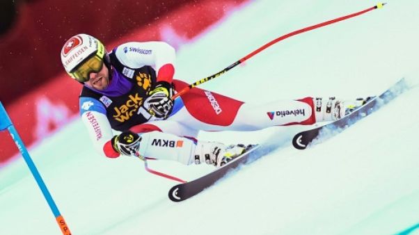 Ski: Feuz meilleur temps du premier entraînement de la descente à Wengen Ski: Feuz meilleur temps du premier entraînement de la descente à Wengen