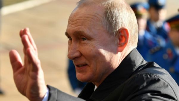 Le président russe Vladimir Poutine le 17 janvier 2019 à Belgrade Le président russe Vladimir Poutine le 17 janvier 2019 à Belgrade