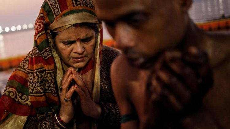Mysterious naked holy men a huge draw at India's Kumbh Mela