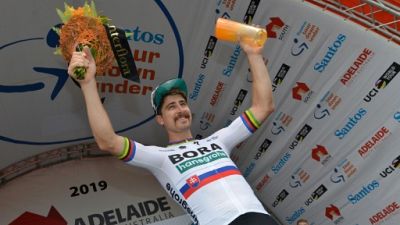 Tour Down Under: Sagan gagne la 3e étape et grimpe au 2e rang du général Tour Down Under: Sagan gagne la 3e étape et grimpe au 2e rang du général