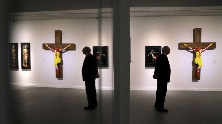 Israeli museum to drop 'McJesus' sculpture after protests