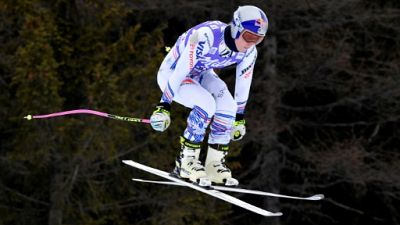 Ski: Vonn 10e de l'entraînement à Cortina d'Ampezzo pour son retour Ski: Vonn 10e de l'entraînement à Cortina d'Ampezzo pour son retour