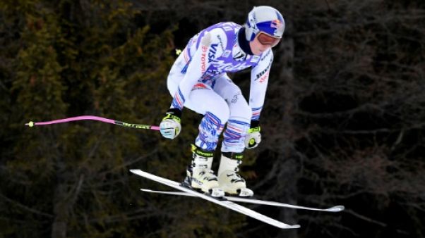 Ski: Vonn 10e de l'entraînement à Cortina d'Ampezzo pour son retour Ski: Vonn 10e de l'entraînement à Cortina d'Ampezzo pour son retour