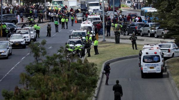 Car bomber kills 10 in Colombia police academy attack Car bomber kills 10 in Colombia police academy attack