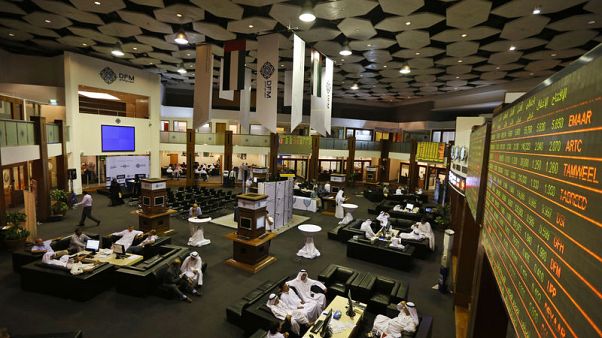صعود معظم بورصات الخليج بفعل نتائج مالية ومصر تتراجع صعود معظم بورصات الخليج بفعل نتائج مالية ومصر تتراجع
