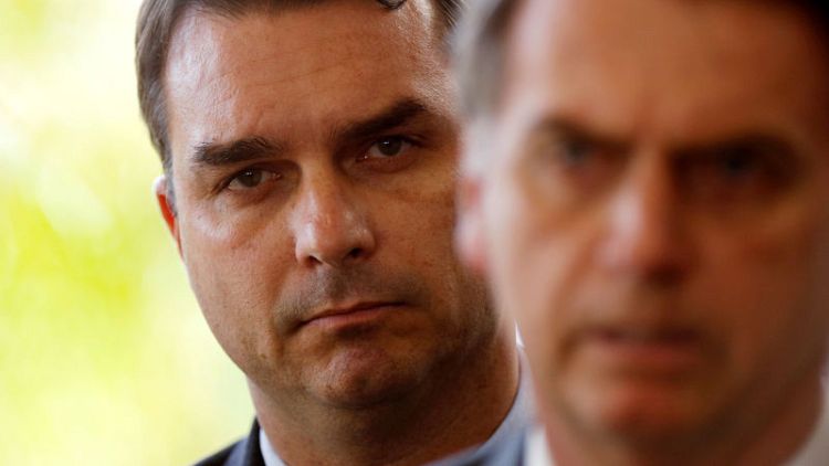 Brazil prosecutors suspend probe into funds handled by ex-driver of Bolsonaro's son