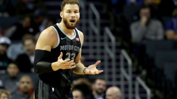 NBA: Griffin mis à l'amende pour avoir insulté un arbitre