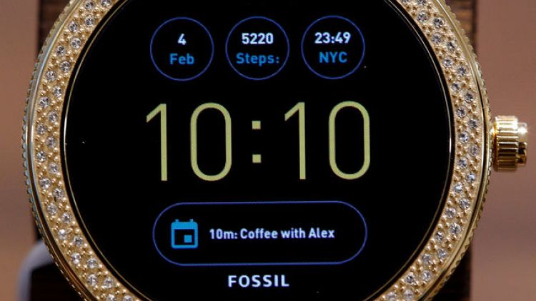 Fossil to sell smartwatch technology worth $40 million to Google, shares rise